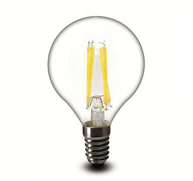 De Sanctis Light & Design – LAMPADINA LED CANDELA FILAMENTO E14 4W