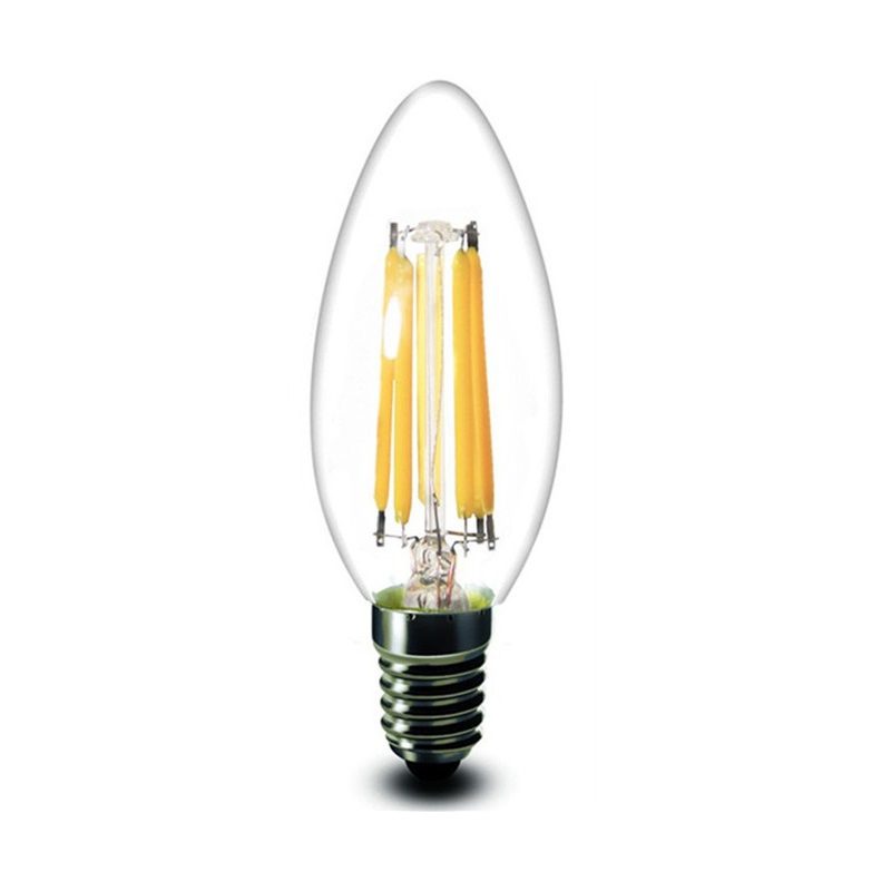 De Sanctis Light & Design – LAMPADINA LED CANDELA FILAMENTO E14 2W C35