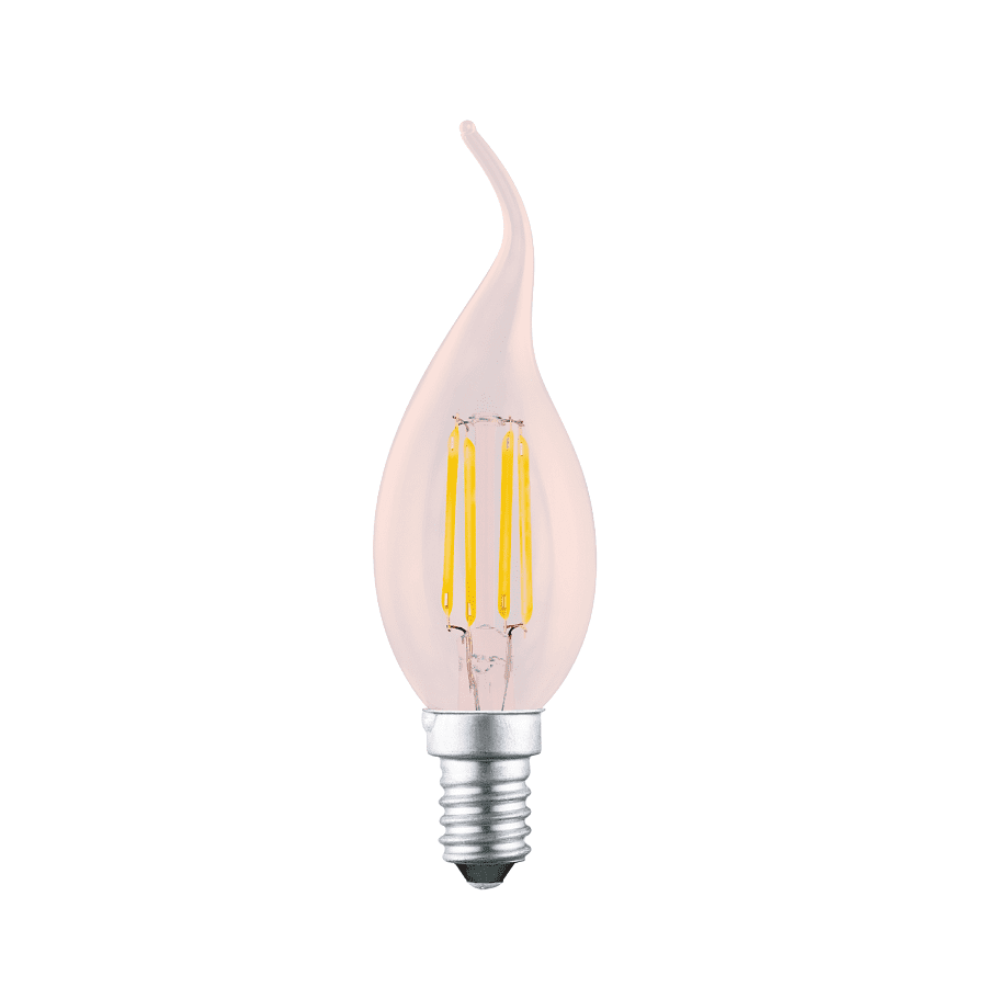 Lampadina a led E14 fiamma filamento a led 4W