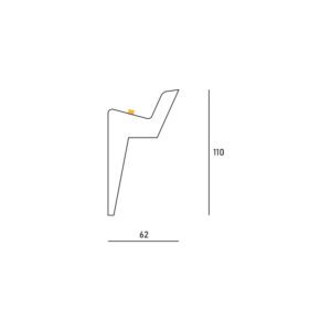Cornice per striscia Led DS5016 luceledcom