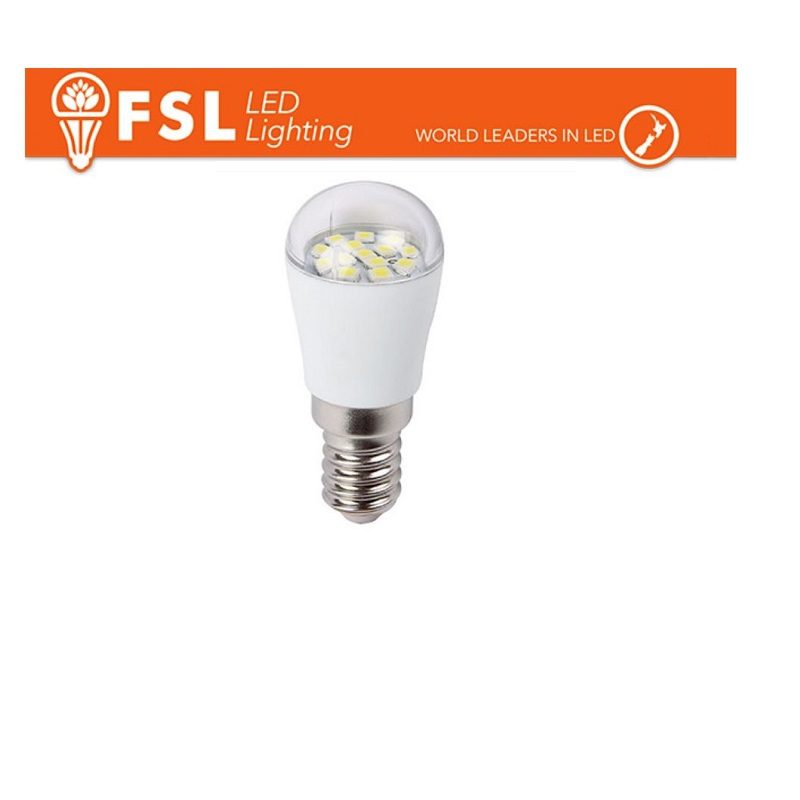 De Sanctis Light & Design – 6 LAMPADINE LED SOSTITUTIVE PER FRIGORIFERI E14  1,3W T26 IP54