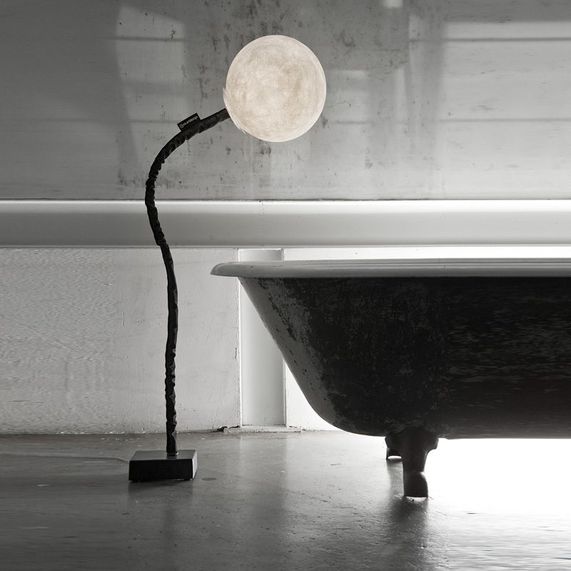 In-es.artdesign Luna lampada di design da terra piantana Micro Luna