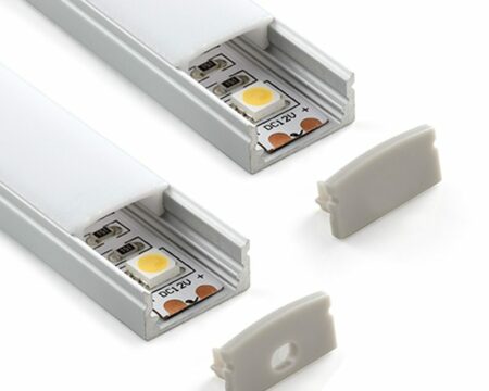 Ledydel pal006 Profilo angolare in alluminio 10 metri per strisce led