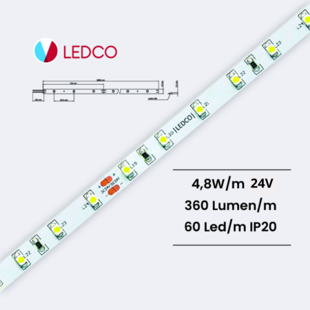 STRIP LED PERFORMANTE SL24 24V LEDCO