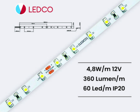 STRIP LED PERFORMANTE SL24 24V LEDCO