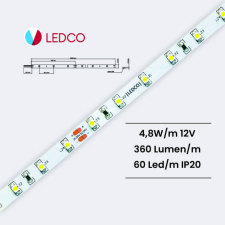 STRIP LED PERFORMANTE SL24 24V LEDCO