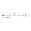 STRIP LED PERFORMANTE SL80 24V IP20 LEDCO DISEGNO TECNICO