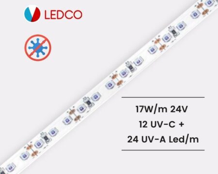 STRIP LED STRISCIA LED PERFORMANTE SL UVC CRI90 GERMICIDA LEDCO