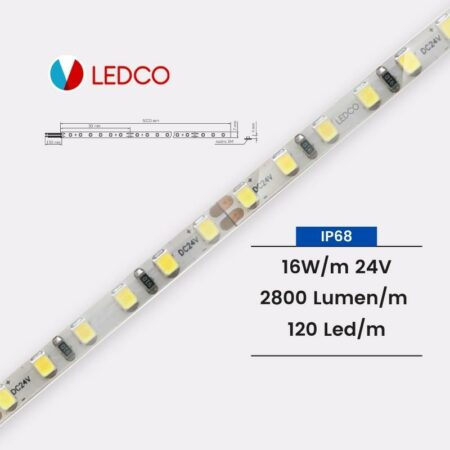 STRIP LED STRISCIA LED PERFORMANTE SL125 IP68 CRI90 LEDCO