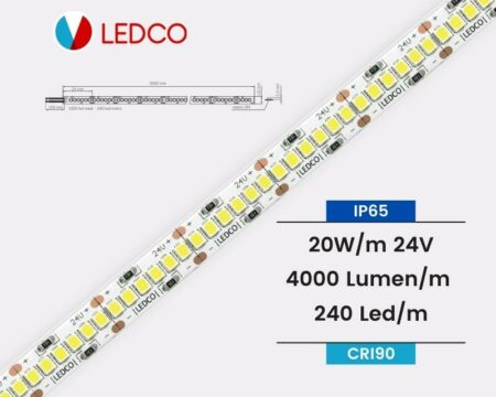 STRIP LED STRISCIA LED PERFORMANTE SL200 IP68 CRI90 LEDCO