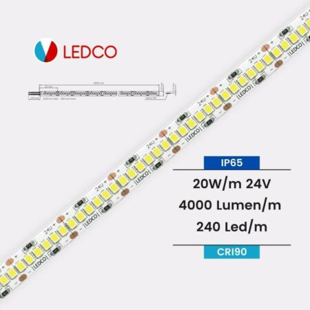 STRIP LED STRISCIA LED PERFORMANTE SL200 IP68 CRI90 LEDCO