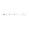 STRIP LED STRISCIA LED PERFORMANTE SL24 LEDCO DISEGNO TECNICO