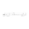 STRIP LED STRISCIA LED PERFORMANTE SL80 IP65 CRI90 LEDCO DISEGNO TECNICO