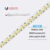 STRISCIA LED STRIP LED PERFORMANTE SL200ES 24V IP20 LEDCO