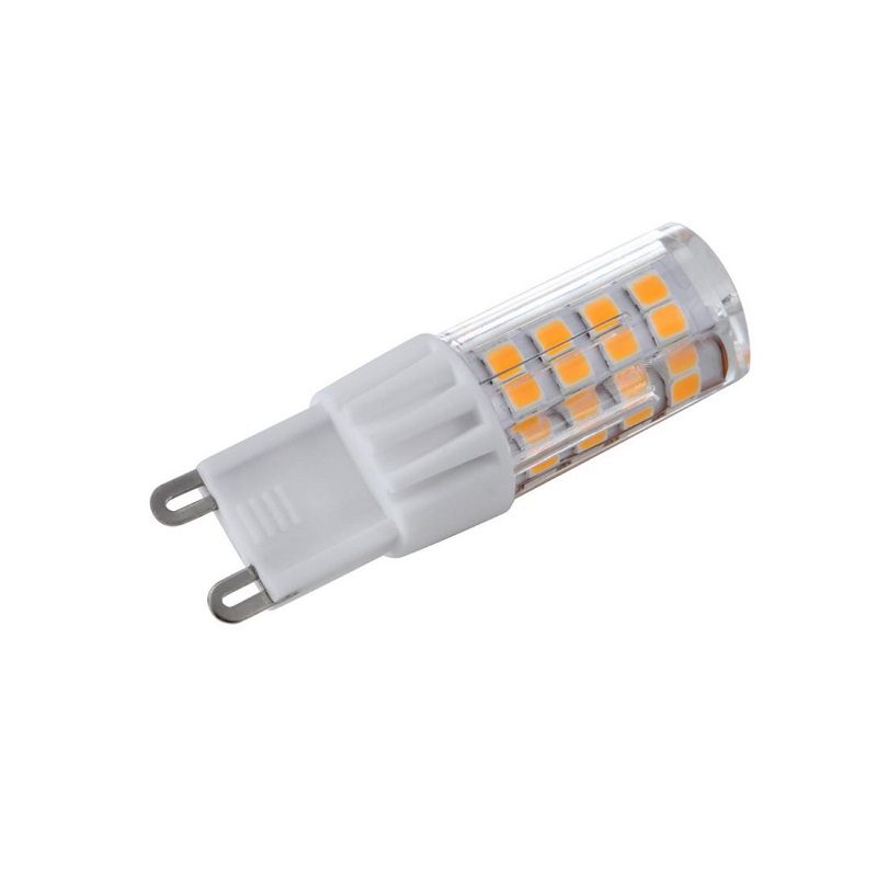 Lampadina LED piccola base G9 4W - Colore bianco caldo diffuso