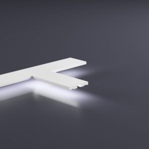 profilo taglio luce led 350Slim T