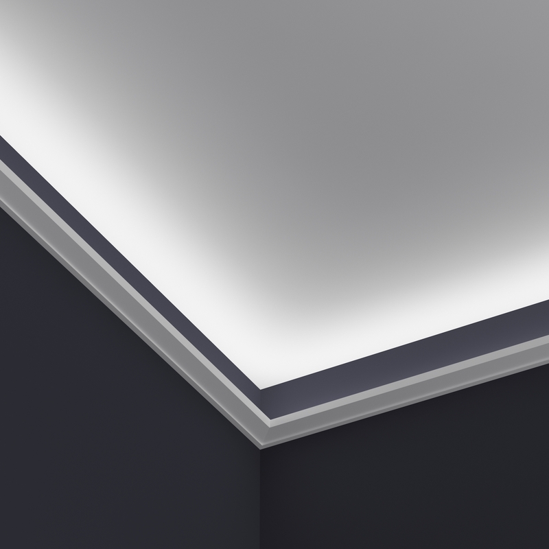 Cornice in gesso per illuminazione indiretta led DS5022