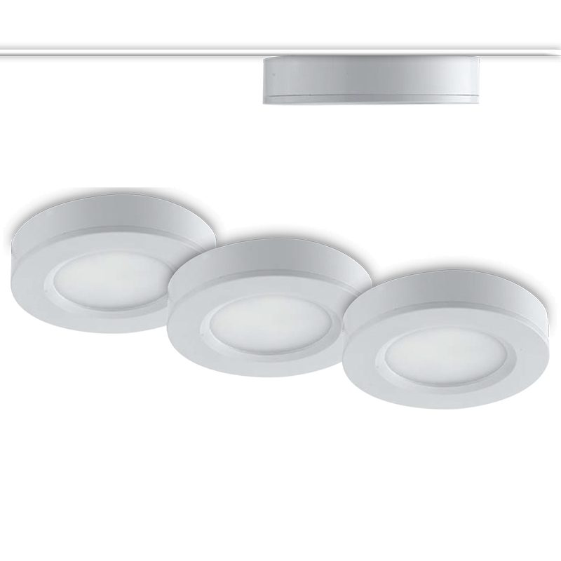 INTEC LIGHT Blitz 3 pezzi faretto LED da soffitto rotondo 5W