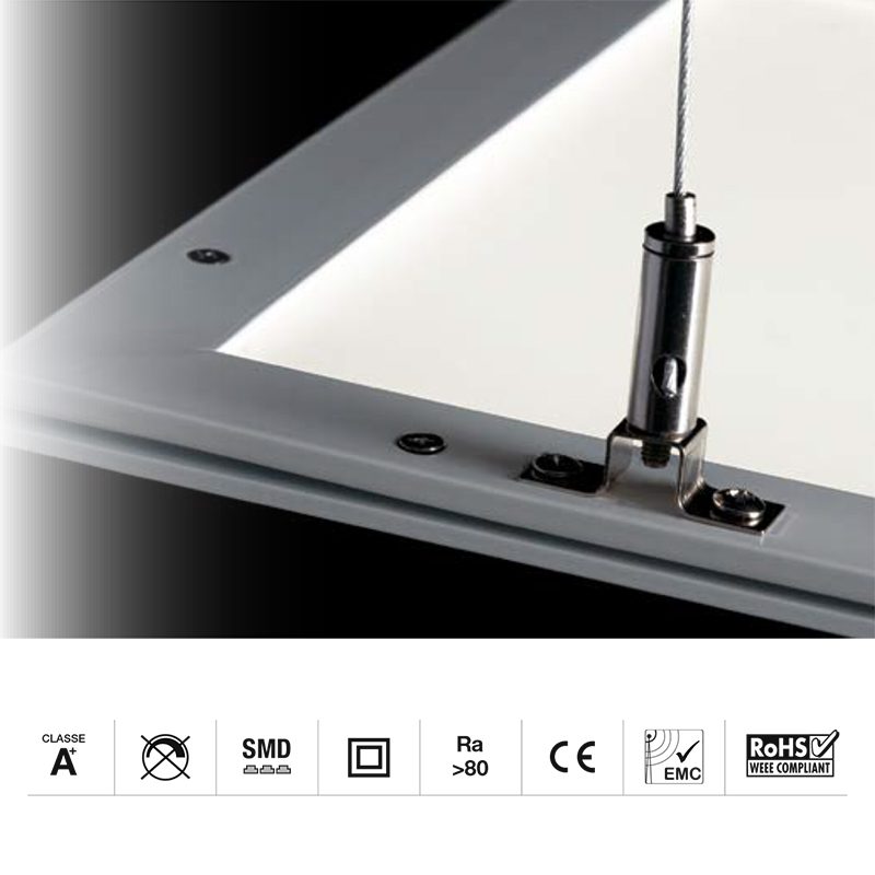 Pannello LED 120x30 cm 40W 4000lm LIFUD + Kit di Sospensione - Ledkia