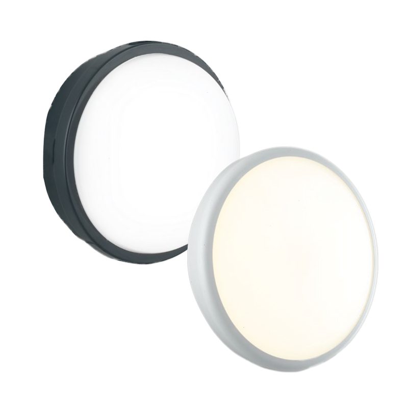 Plafoniera LED da Esterno 15W, IP65, Tonda, CCT - Bianco Variabile