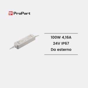 Alimentatore da esterno PE67-100W24V ProPart