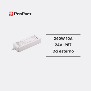 Alimentatore da esterno PE67-240W24V ProPart