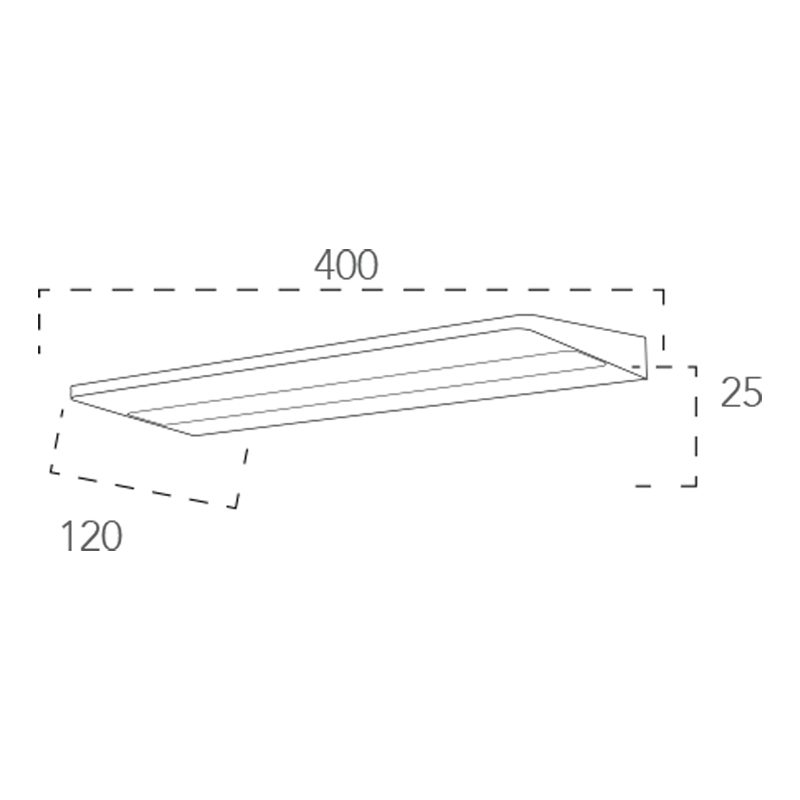 INTEC LIGHT Aileron applique LED 10W lampada da parete orientabile | Luceled