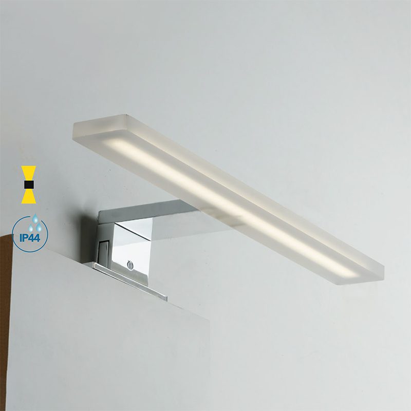 INTEC LIGHT Aqa applique LED 8W lampada da parete per quadro o specchio