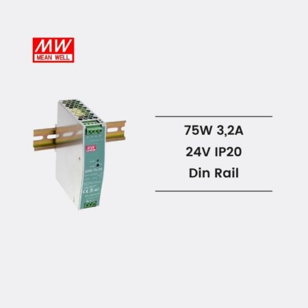 Alimentatore Din Rail EDR-75-24 24V MEAN WELL