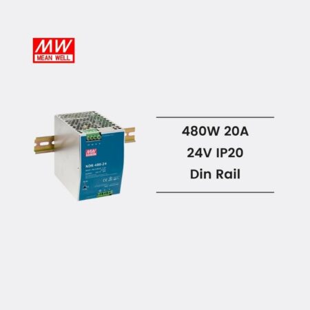 Alimentatore Din Rail NDR-480-24 24V MEAN WELL