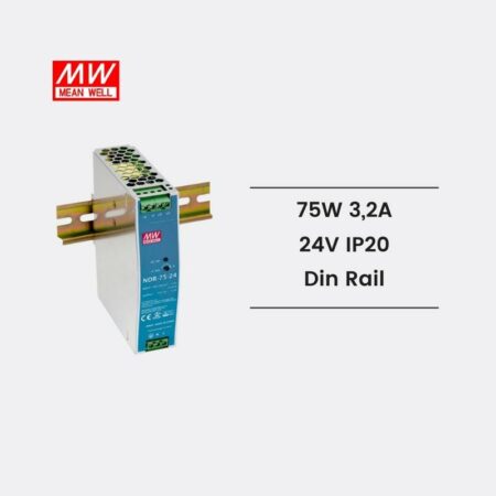 Alimentatore Din Rail NDR-75-24 24V MEAN WELL