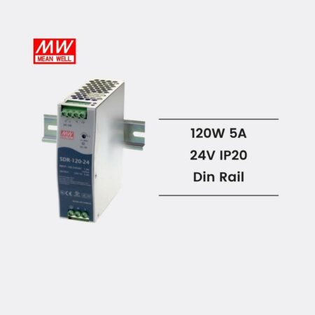 Alimentatore Din Rail SDR-120-24 24V MEAN WELL