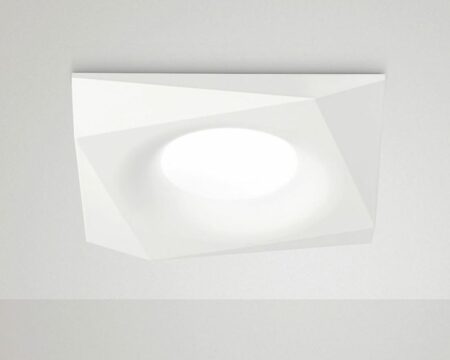 Faretto bianco orientabile con lampadina smart GU10 - JEANA