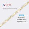 STRISCIA LED STRIP LED PERFORMANTE SL500 24V IP20 LEDCO