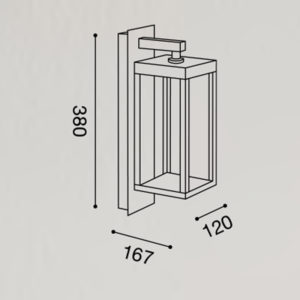 Applique per esterno GES770 Gea Led
