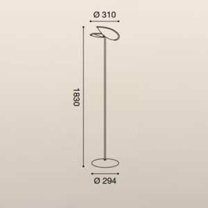Lampada da tavolo GLIB01 Gea Led