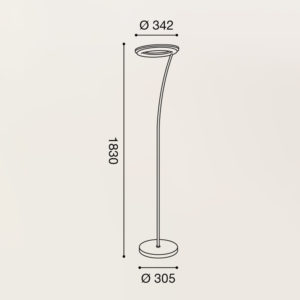 Lampada da terra GPIB02 Gea Led