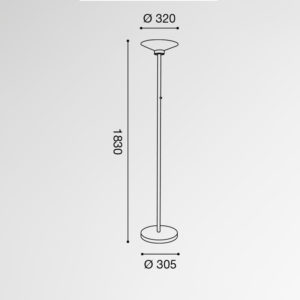 Lampada da terra GPIB10 Gea Led