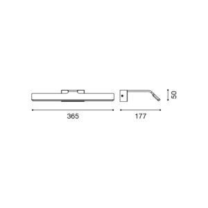 Lampada a parete GAP410 Gea Led