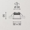 Faretto a incasso LED incasso Gealed GFA330