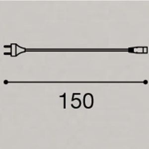 Lampada a parete GAP050 Gea Led