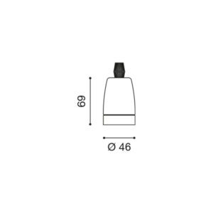 Portalampada GSOP80 Gea Led