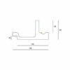 Cornice per striscia Led DS5034 luceledcom