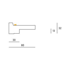 Cornice per veletta DS5026 luceledcom