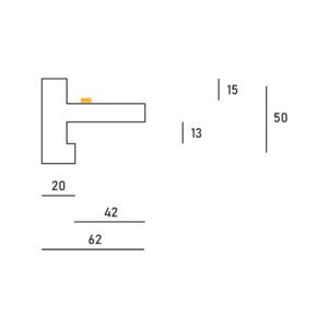 Cornice per veletta DS5027