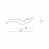 Cornice per veletta DS5028 luceledcom
