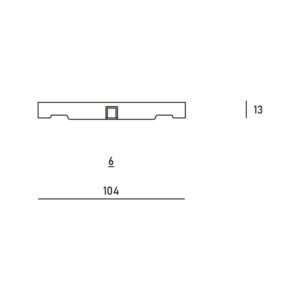 profilo taglio luce led DS4025