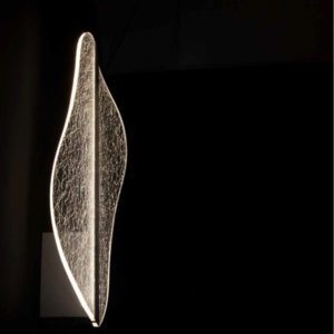 Lampada a parete Bianca dettaglio Mantra Illuminazione luceledcom