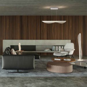 Lampada a sospensione Bianca Ambientazione-3 Mantra Illuminazione luceledcom