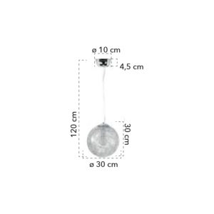 Lampada a sospensione disegno tecnico Lampd S30 Fili